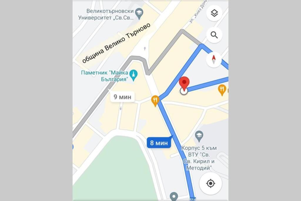 Хотелски апартамент Стило в идеалния център. Велико-Тырново Экстерьер фото